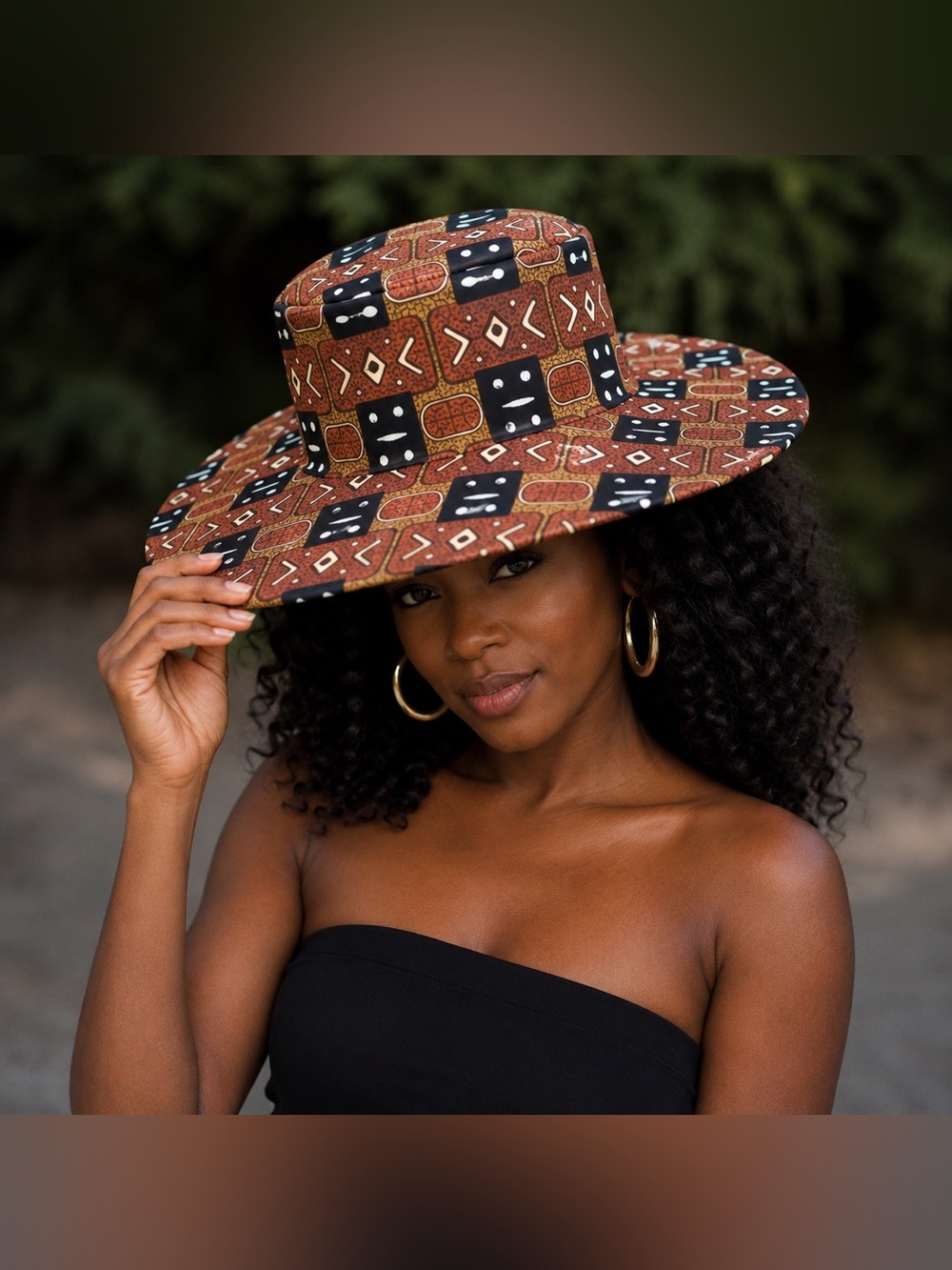 Ankara Wax Print Bucket Hat | Handmade African Fabric Summer Headwear